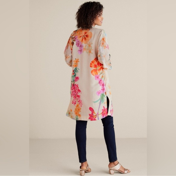 NWT Soft Surroundings Enchanted Orchid Topper in Lotus Size S/M - Picture 4 of 12